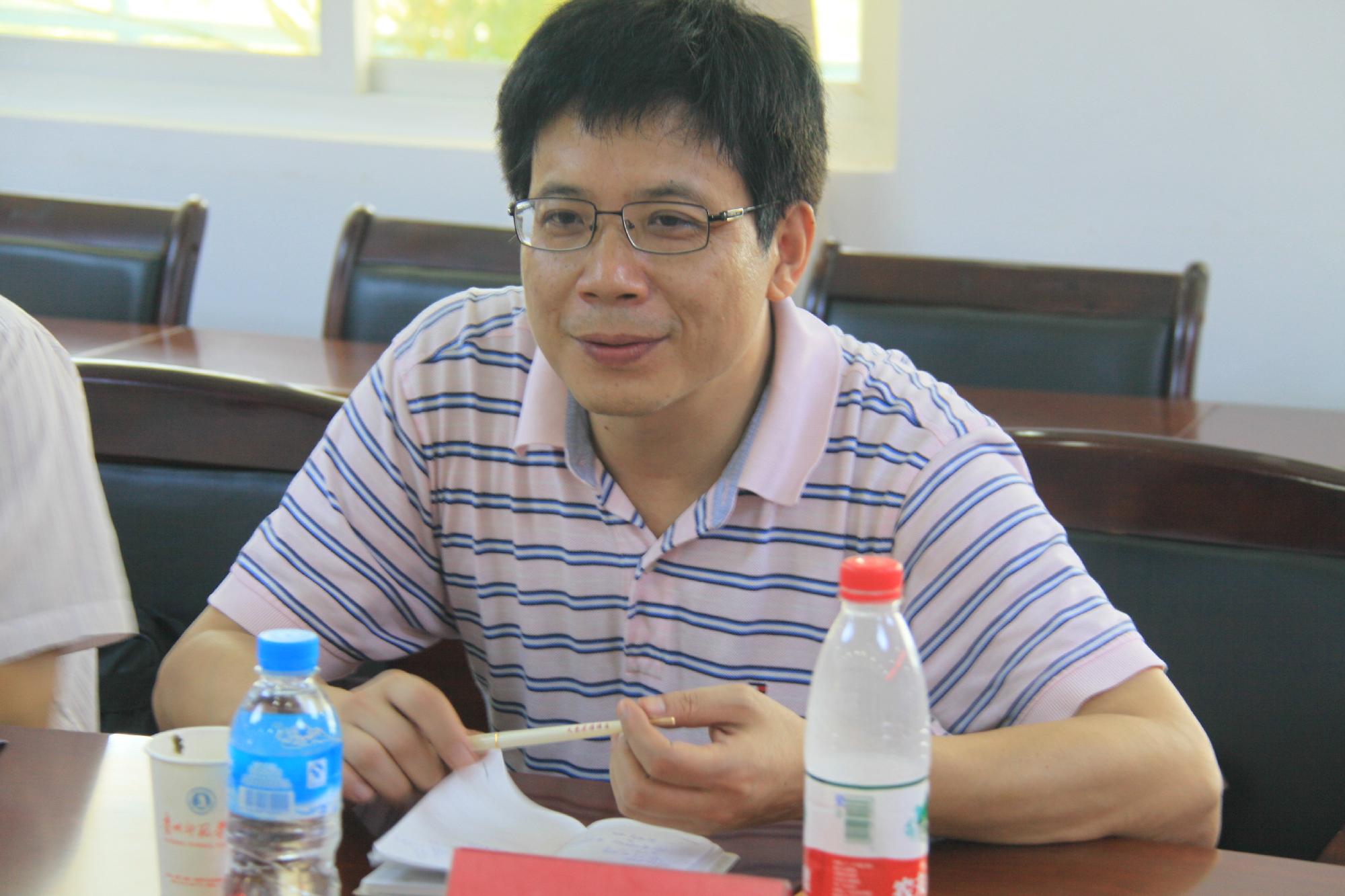 绍兴文理学院副校长王建力一行到我校交流访学