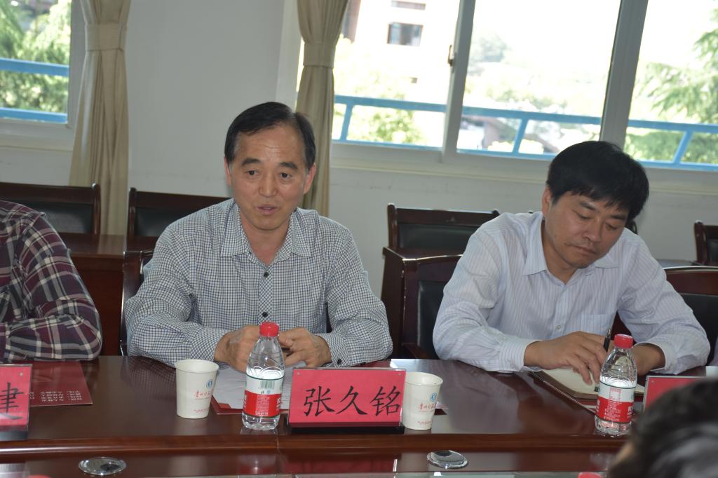 平顶山学院到我校交流考察